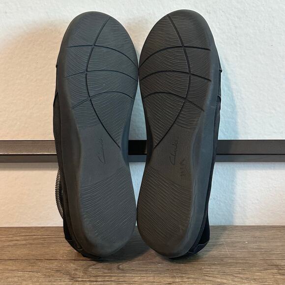 Clark’s Cloud Steppers Sullivan Paz Women’s Slip-On Shoes Size 10 Wide Black - Picture 6 of 8
